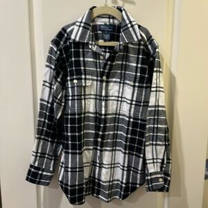 Ralph Lauren Flannel Plaid Button Down